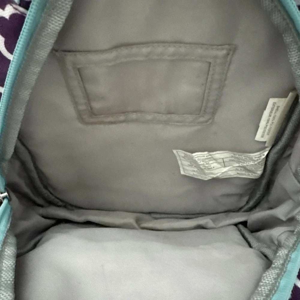 pottery barn kids mini backpack Purple And Teal Geo print